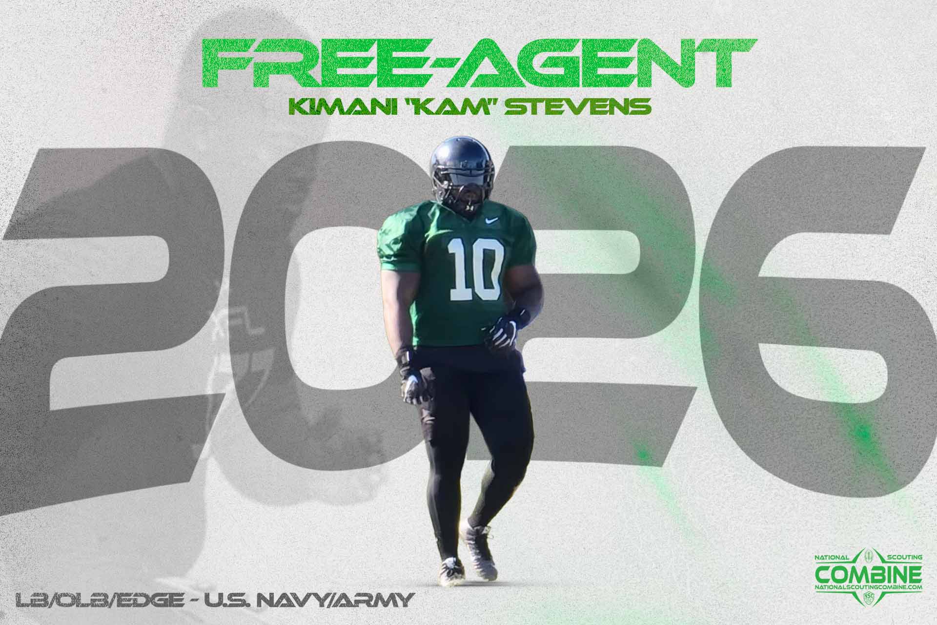 National Scouting Combine Features LB/Edge Kimani “Cam” Stevens